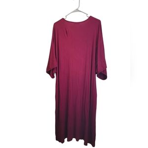 Dwell+Slumber Burgundy Elderberry | CAFTAN Maxi Dresd Small/ Medium